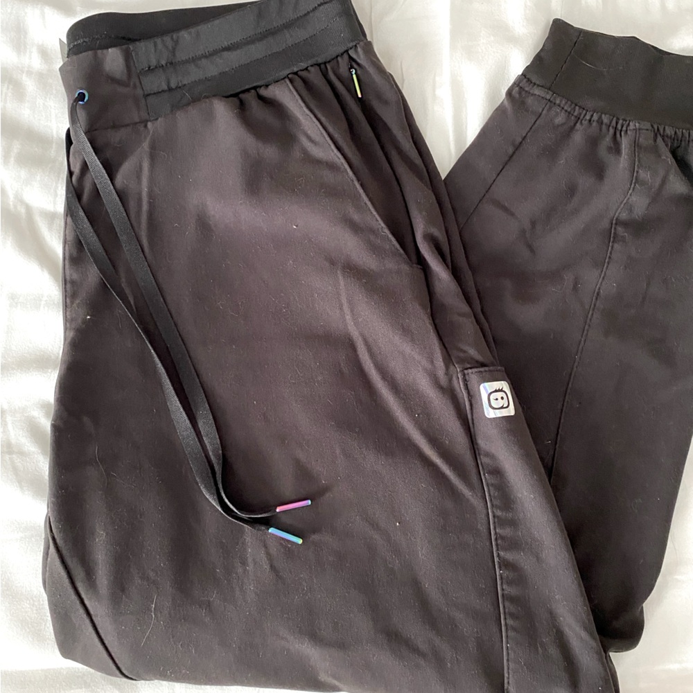 Petite Large Wonderwink Aero jogger scrubs bottoms